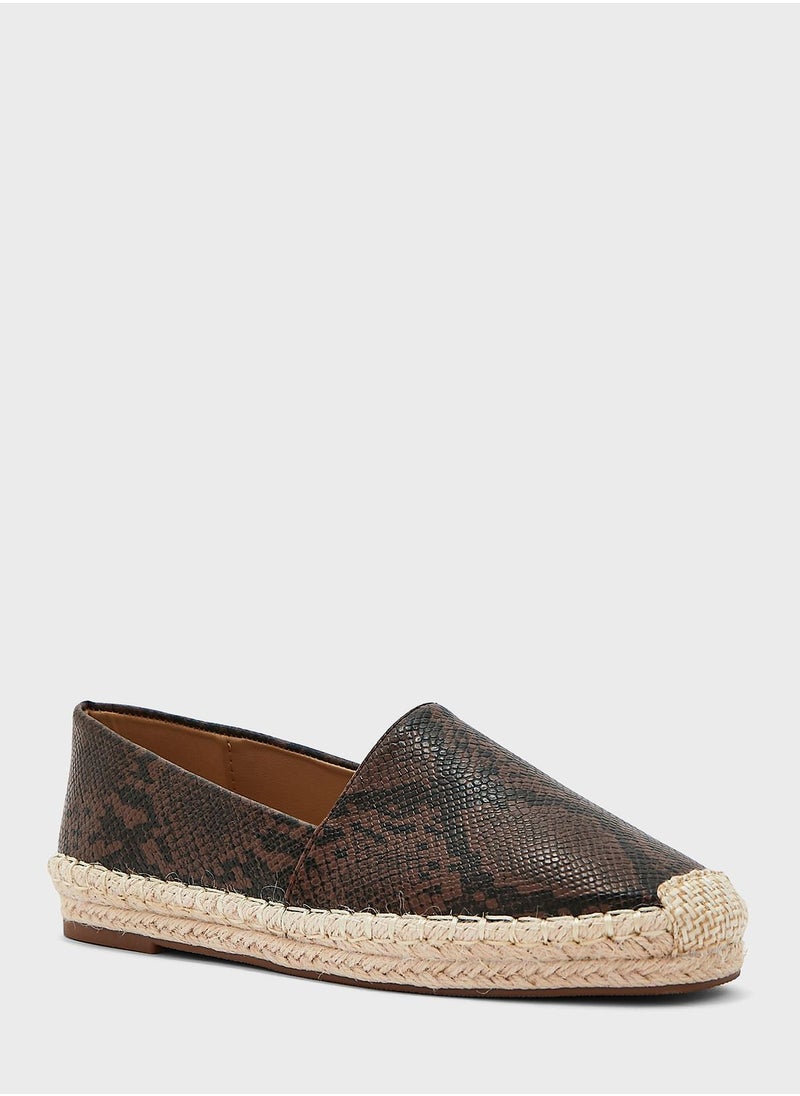 Ginger - Snake Effect Espadrile - Image 1