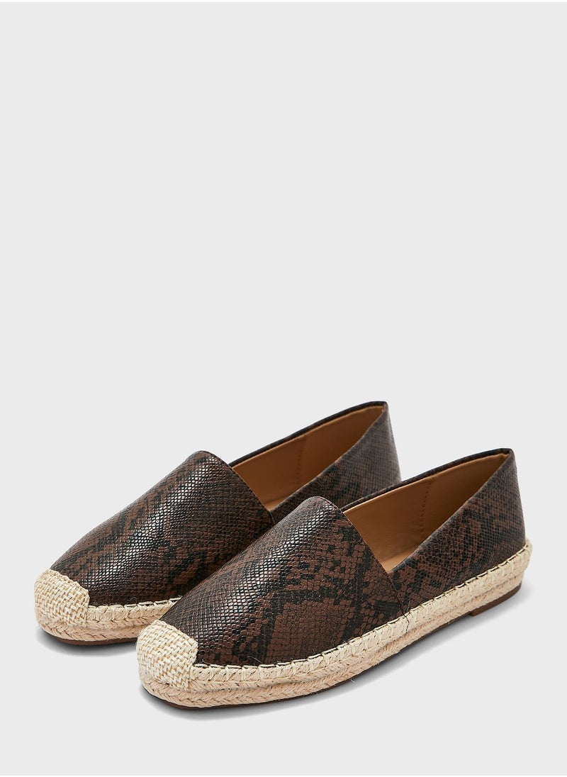 Ginger - Snake Effect Espadrile - Image 1