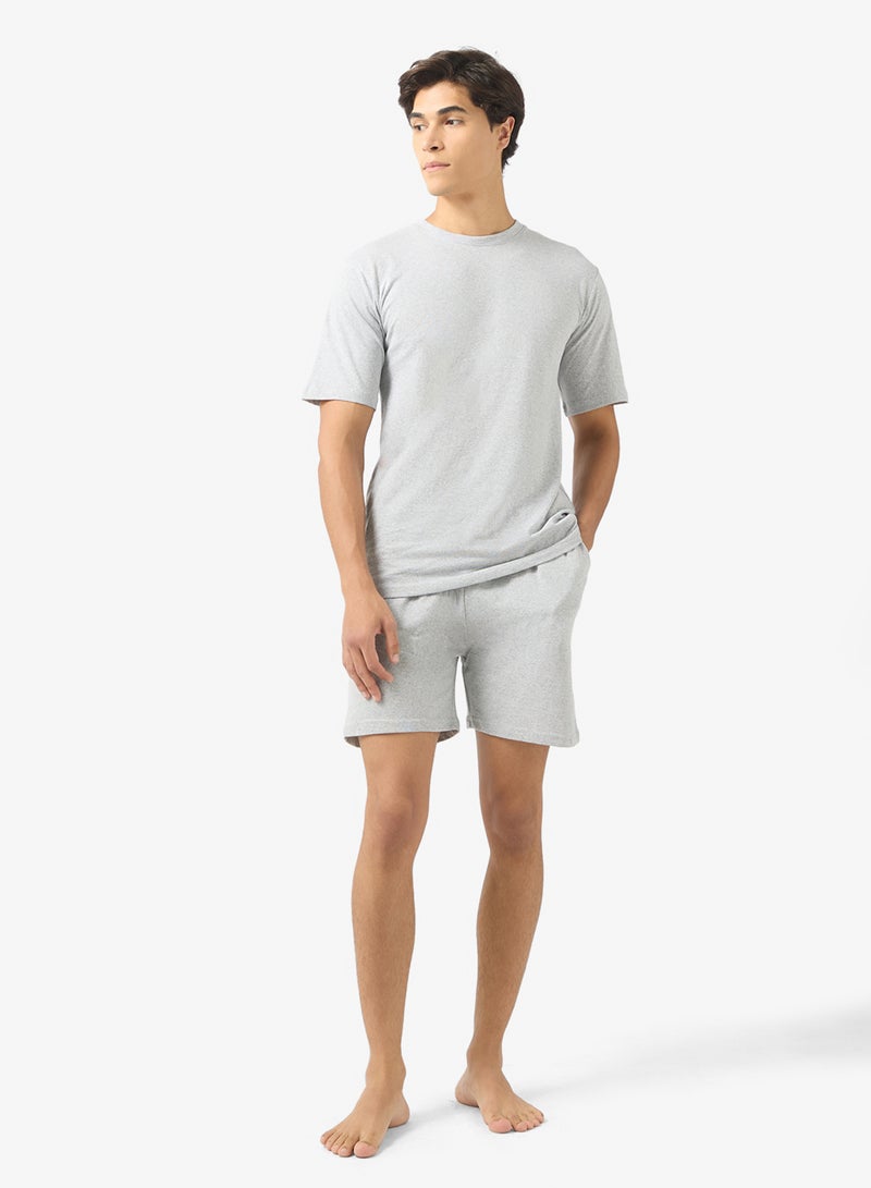 سفنتي فايف طقم بيجامة تي شيرت وشورت - Image 1