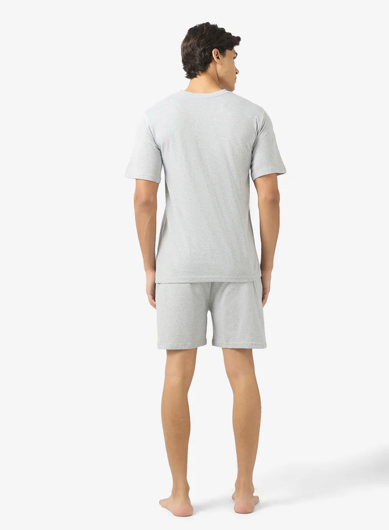 سفنتي فايف طقم بيجامة تي شيرت وشورت