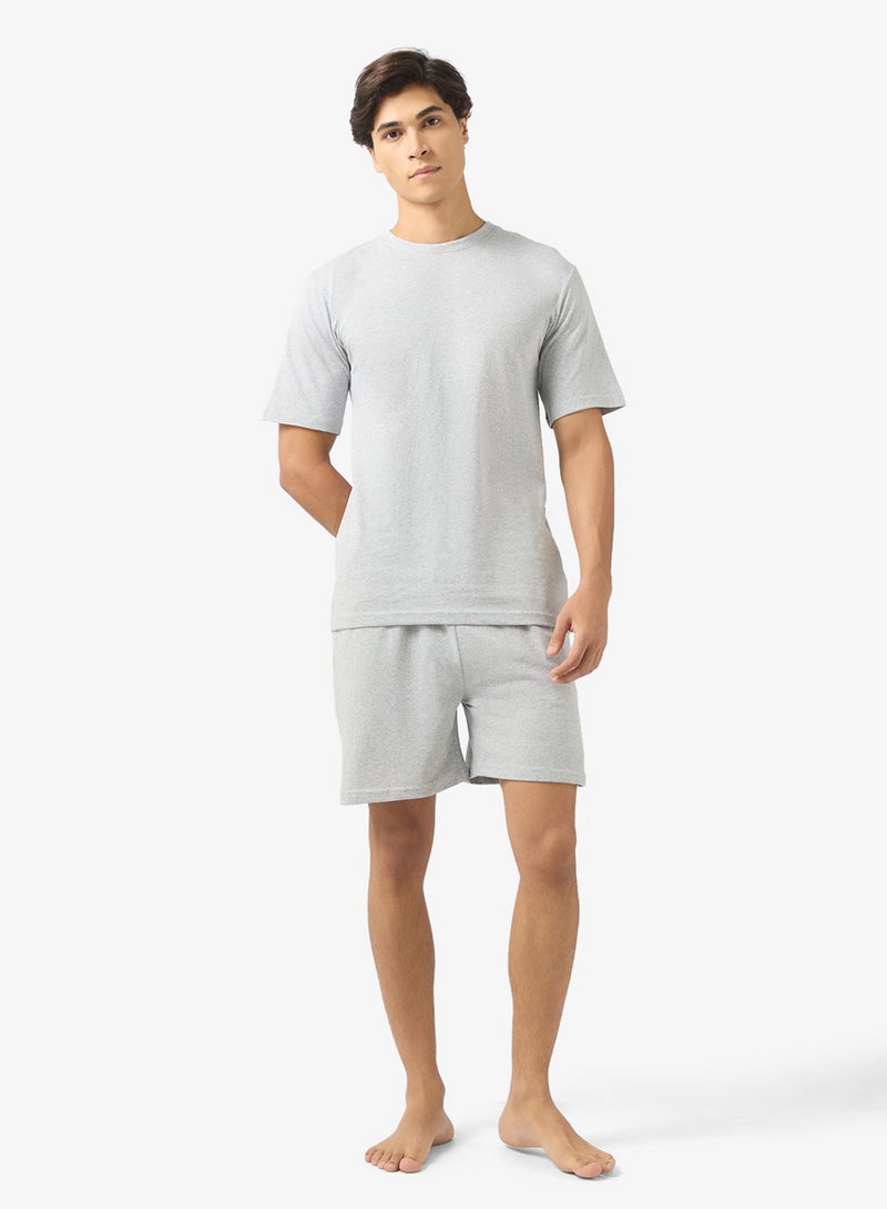 سفنتي فايف طقم بيجامة تي شيرت وشورت - Image 5