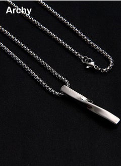 Archy Spiral Pendant Necklace Cool Sweater Chain for Men Women Casual Stylish  - Image 4