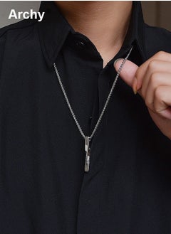 Archy Spiral Pendant Necklace Cool Sweater Chain for Men Women Casual Stylish  - Image 5