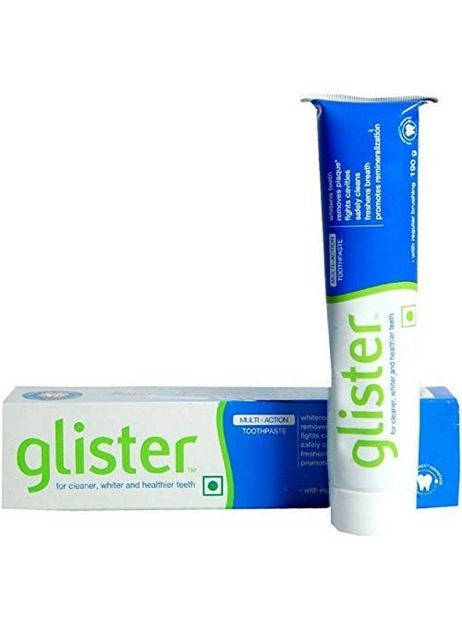 Amway Glister Toothpaste 190Ml (Pack Of 5), Whitens Teeth, Removes Plaque Etc