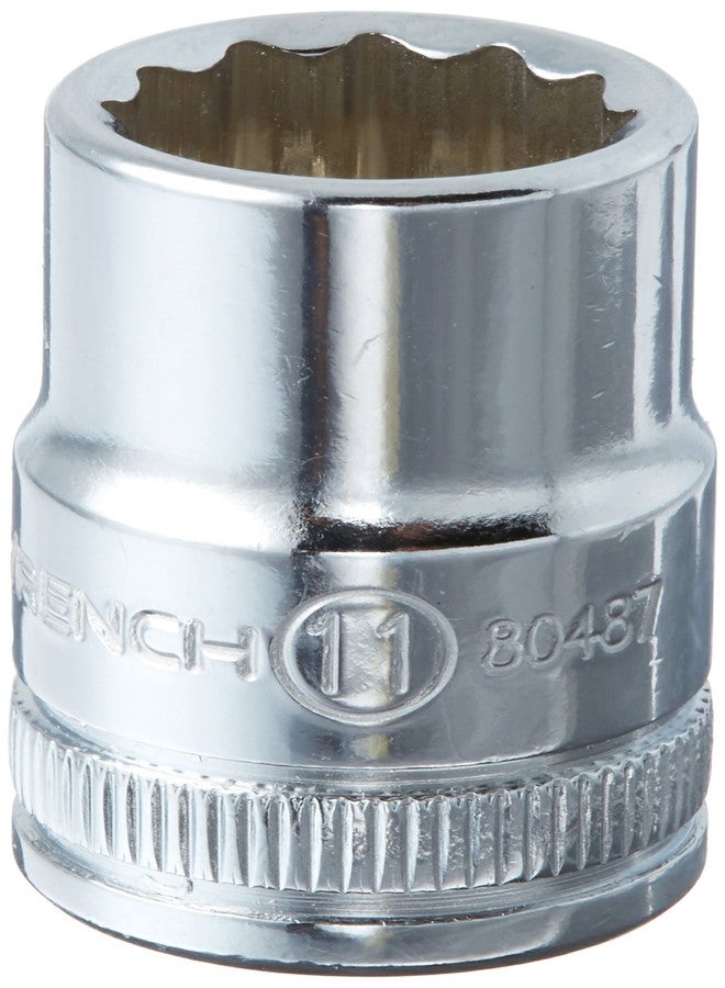 GEARWRENCH 3/8" Drive Standard Metric Socket 11mm, 12 Point - 80487 - Image 2