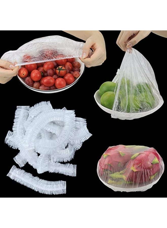 Fresh Keeping  Bags ,Elastic Plastic Food Storage Covers,Pe Cling Film Bag,Used For Fruit Preservation And Food Storage Clear - Image 5