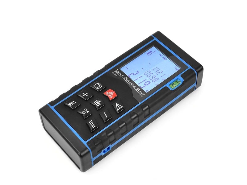Real Instruments Real Instruments Laser Distance MeterDistance MeterLaser Measurer Waterproof Level 120M Portable Laser Range Finder Distance Measuring Tape with Carry Pouch 120Mtr 393Ft 4724Inch LDM120M  - Image 3