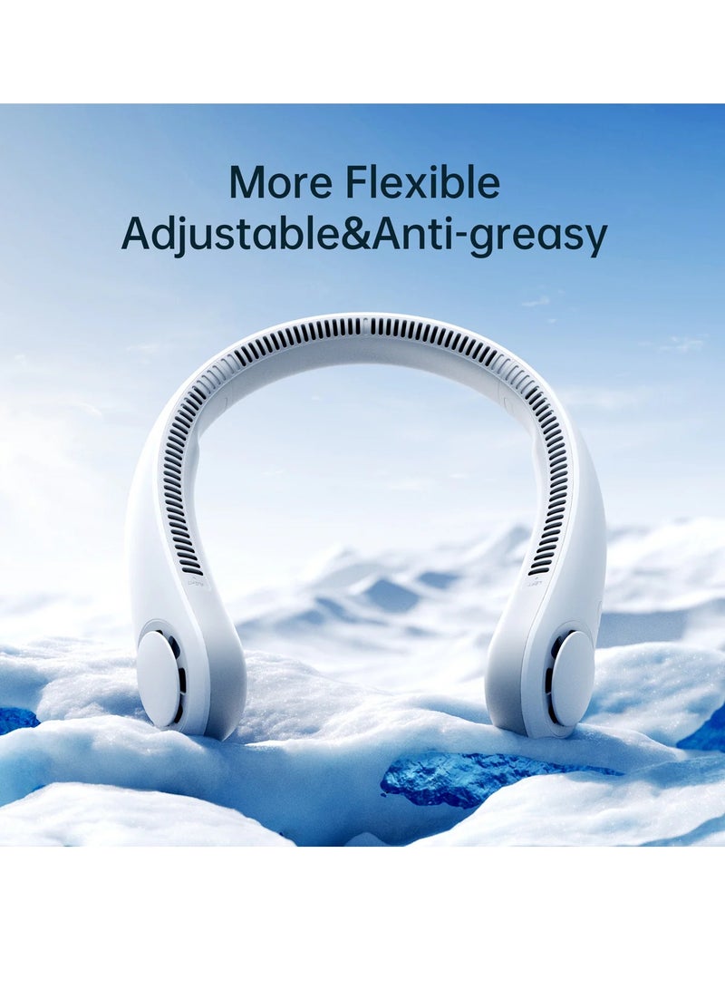 JISULIFE Neck Fan Jisulife Life4, 5000mAh - Sunny Blue - Image 3