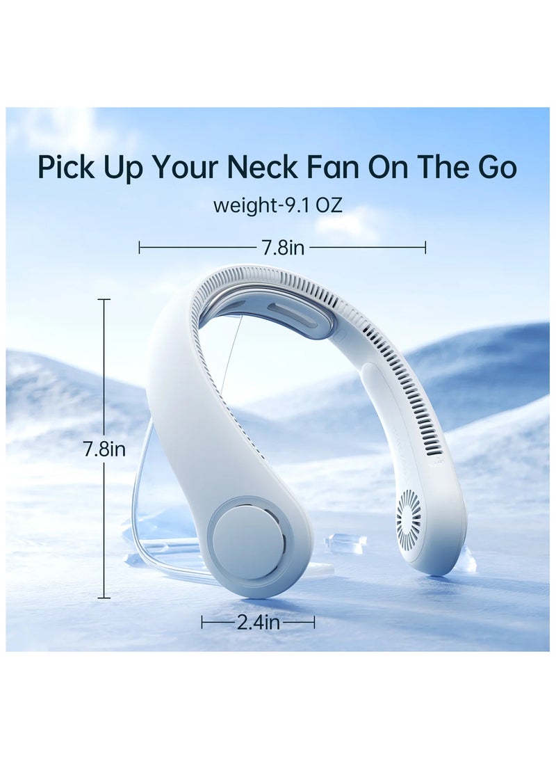 JISULIFE Neck Fan Jisulife Life4, 5000mAh - Sunny Blue - Image 4