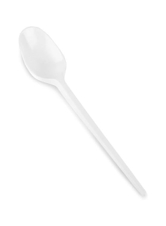 Tru Plastic Table Spoon White 150 Pc white - Image 3
