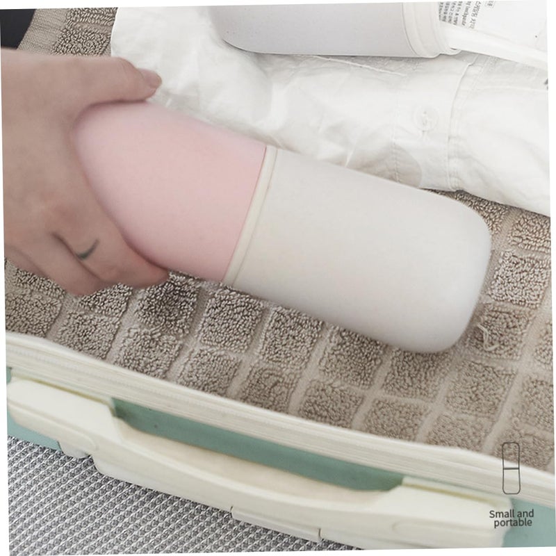 Portable Travel Toothbrush Holder with Dual Color Toothpaste Case Lightweight Compact Design - Image 4