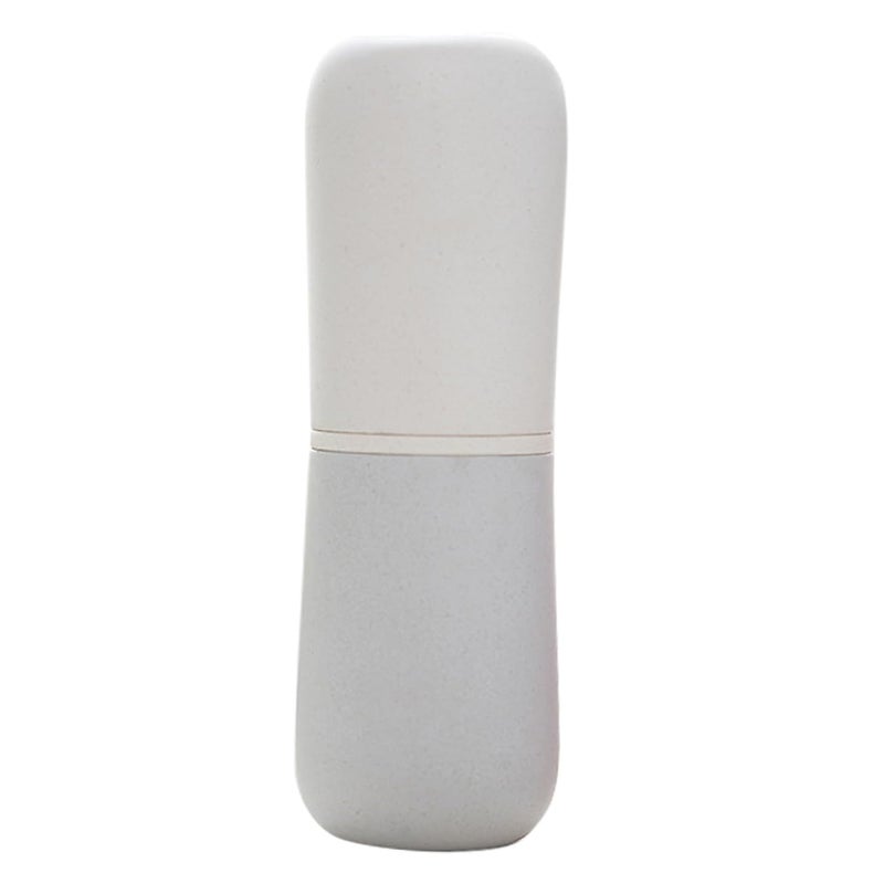 Portable Travel Toothbrush Holder with Dual Color Toothpaste Case Lightweight Compact Design - Image 2