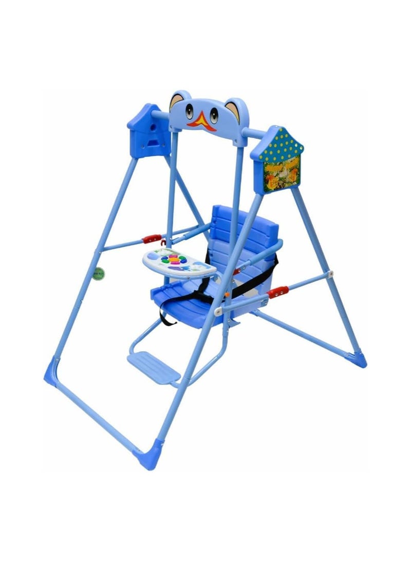 bunca A children's swing with a safe seat, which can be used in indoor, outdoor and backyard areas, suitable for children and infants from bunca - Image 2