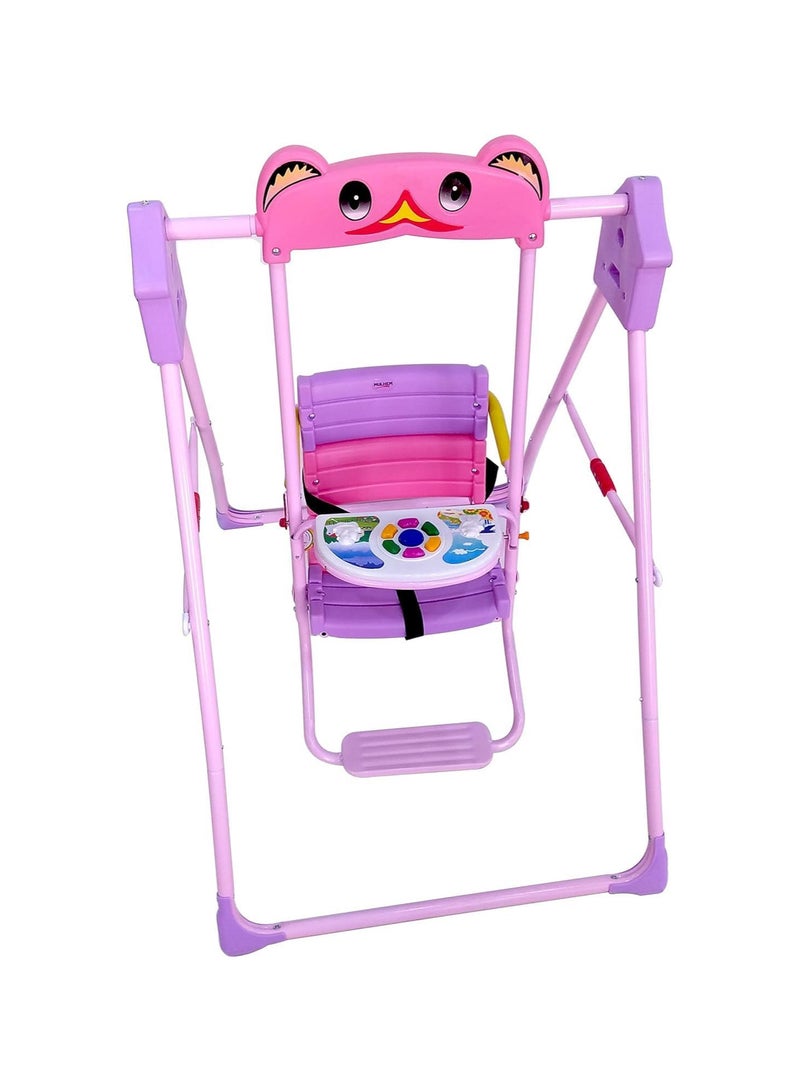 bunca A children's swing with a safe seat, which can be used in indoor, outdoor and backyard areas, suitable for children and infants from bunca - Image 5