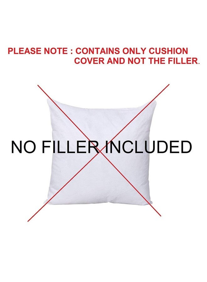 HOMECROWN 16x16 Inch Quilted Velvet Cushion Covers Set of 5 - Soft Decorative Throw Pillow Cases for Sofa, Couch, Bed, and Living Room - Zipper Closure, Beige - Image 5