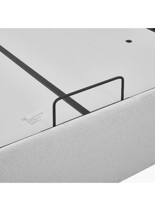 Home Box قاعدة سرير ملكية هيدروليكية - رمادي - Image 5