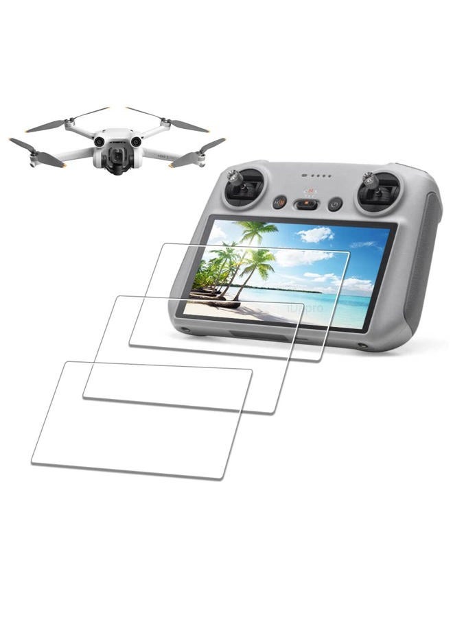 iDaPro Lens Sensor Protector for DJI Mini 3 Pro/DJI Mini 3 - Drone [3 Pack] ， Tempered Glass Easy Installation - Image 1