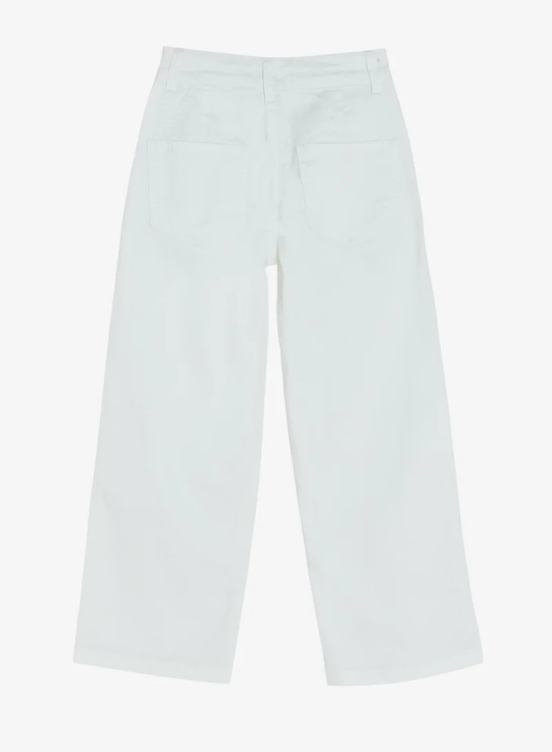 ريبلز مع نمشي Girls Wide Leg Jeans