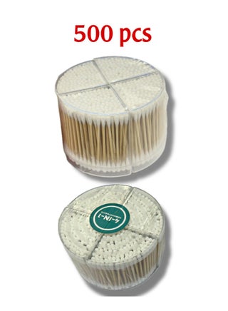 Cotton Swabs - 500 Pieces: Ear cleaning swabs, wooden cotton swabs, 500 pieces of ear swabs, wooden cotton buds, swabs for ear, makeup, and nose cleaning, pure cotton swabs, 500 pure cotton ear swabs, ear cleaning sticks, cotton swabs for ears, ear wax removal sticks, cotton swabs for hearing, 500 cotton ear swabs, ear swabs, swabs for cleaning and wax removal from the ear, cotton buds, cotton ear sticks, ear swabs, multi-purpose cotton swabs, swabs for wiping and cleaning, swabs for cleaning tight spaces, swabs for ear wax removal, double-ended wooden cotton swabs, cotton swabs - 500 pieces. - pzsku/Z417008436EF7B3E95B27Z/45/1747158956/6bc4f3e7-ab98-478e-aff3-ae6d32dcb54f