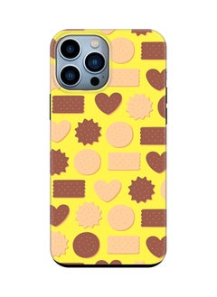 Tough Pro Series Case for Apple iPhone 14 Pro Max Dual Layer hybrid PC & TPU Customized Mobile Cover Shield with inner TPU protection Matte Finish - Hearty Biscuits