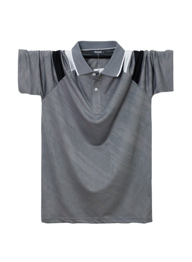 Oversize Mens Polo Shirt Summer Men's Regular-fit Breathable Golf Polo Shirt Casual Plus Size Clothing Designer Polo  - Image 1