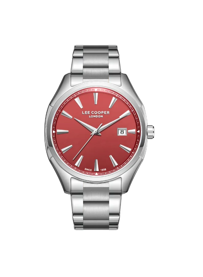 Lee Cooper Men's Metal Analog Watch LC08007.380 - 41 mm