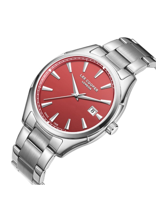 Lee Cooper Men's Metal Analog Watch LC08007.380 - 41 mm - Image 4