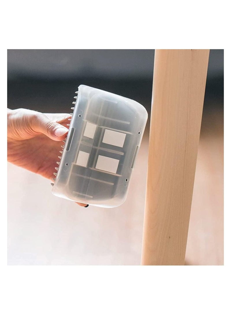 Corner Pet Brush Comb Play Cat Toy Plastic Scratch Bristles Arch Massager Self Grooming Cat Scratchers - Image 3