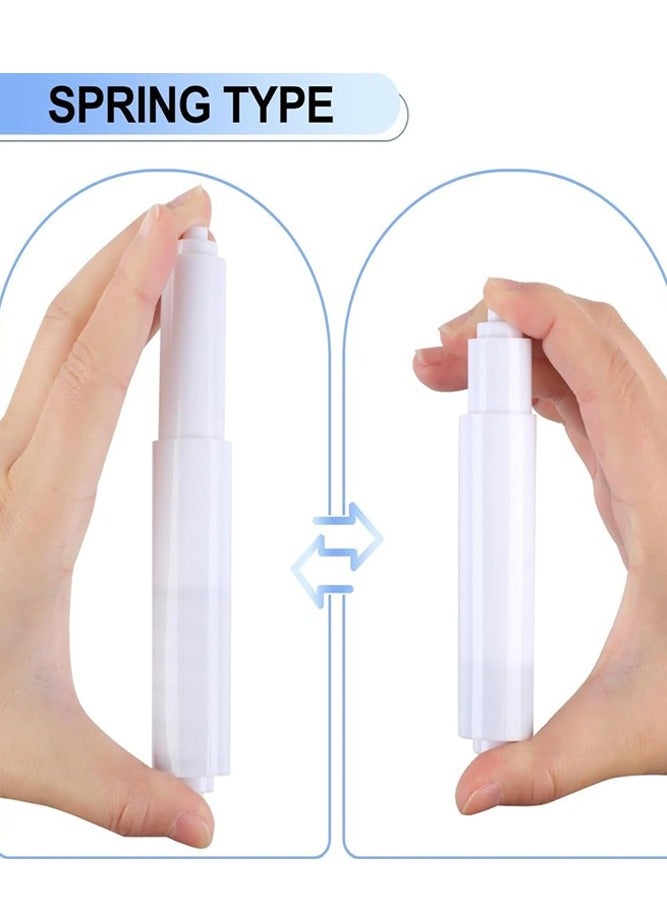 BELLSBERRY 3 قطع حامل ورق المرحاض - نواة بديلة مزودة بنابض لموزع ورق الحمام - Image 5