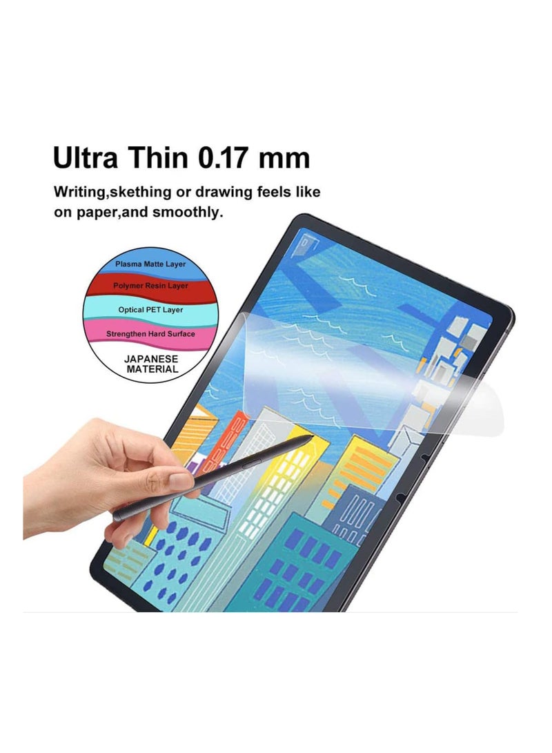 (2 Packs)Paper Feel Screen Protector for iPad Air 11 inch (M3 2025)/iPad Air 11 inch (M2 2024)/iPad Pro 11 inch (2025/2024 M5/M4) Drawing Writing Feels Like On Paper, Anti Glare Scratch Resistant Matte Film Compatible with Apple Pencil - Image 3