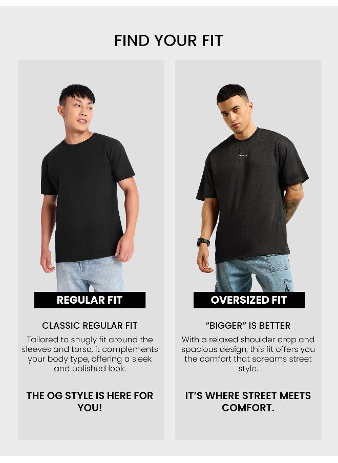 Beyoung Black Pintuck Oversized T-shirt  - Image 4
