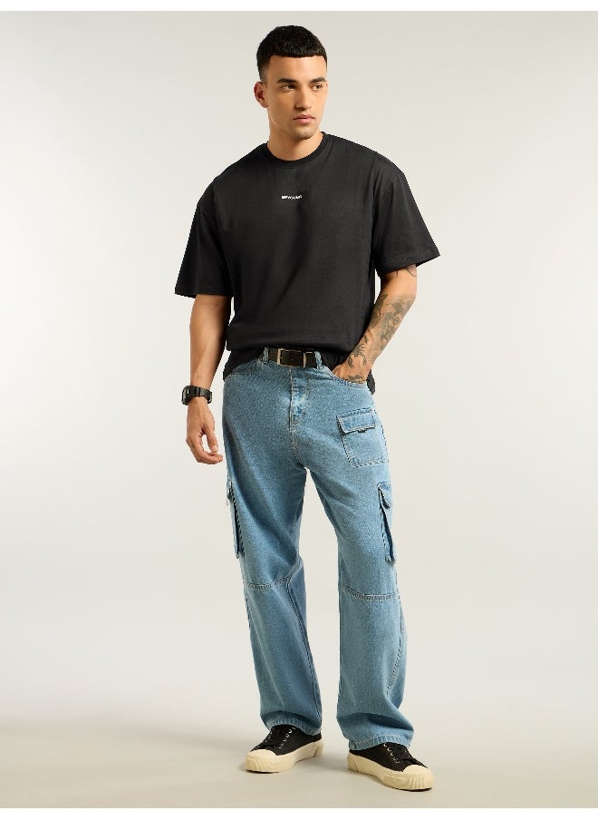 Beyoung Black Pintuck Oversized T-shirt  - Image 5