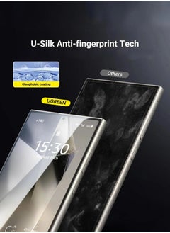 ZORIK ZORIK Samsung Galaxy S24 Ultra Screen Protector HD Clear [3D Curved Upgrade] [Easy Installation]  [Case Friendly] for S24 Ultra 6.8" 2 PCS  - Image 3