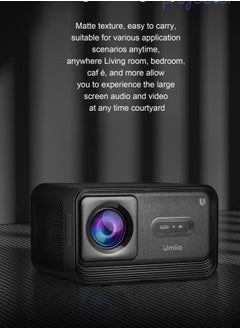 4K Smart Laser Projector Electric Zoom Wi-Fi Android  Remote Control For Netflix And YouTube