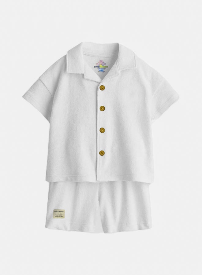 BabyShoora Baby Boy Summer Shorts Set 