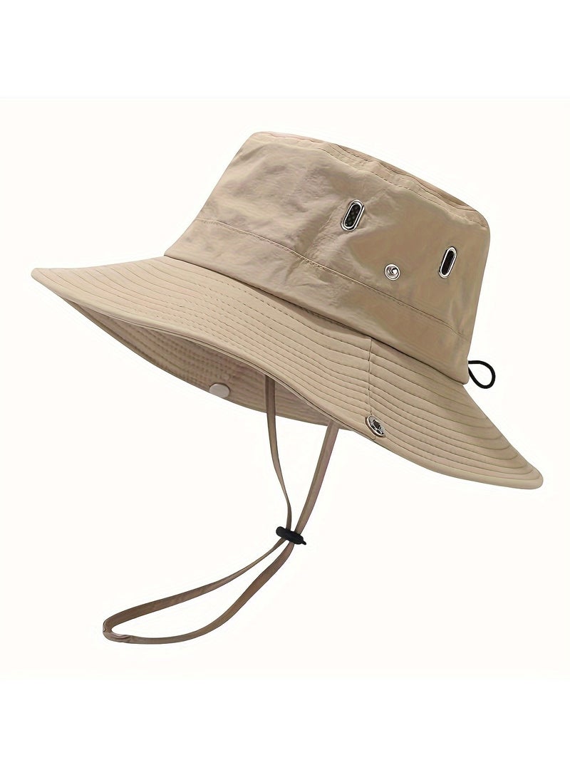 Generic Sun Hat for Men/Women UPF 50+ Wide Brim Bucket Hat Fishing Hat Beach Hat with UV Protection Foldable Boonie Hat for Hiking Camping Garden Safari - Image 2