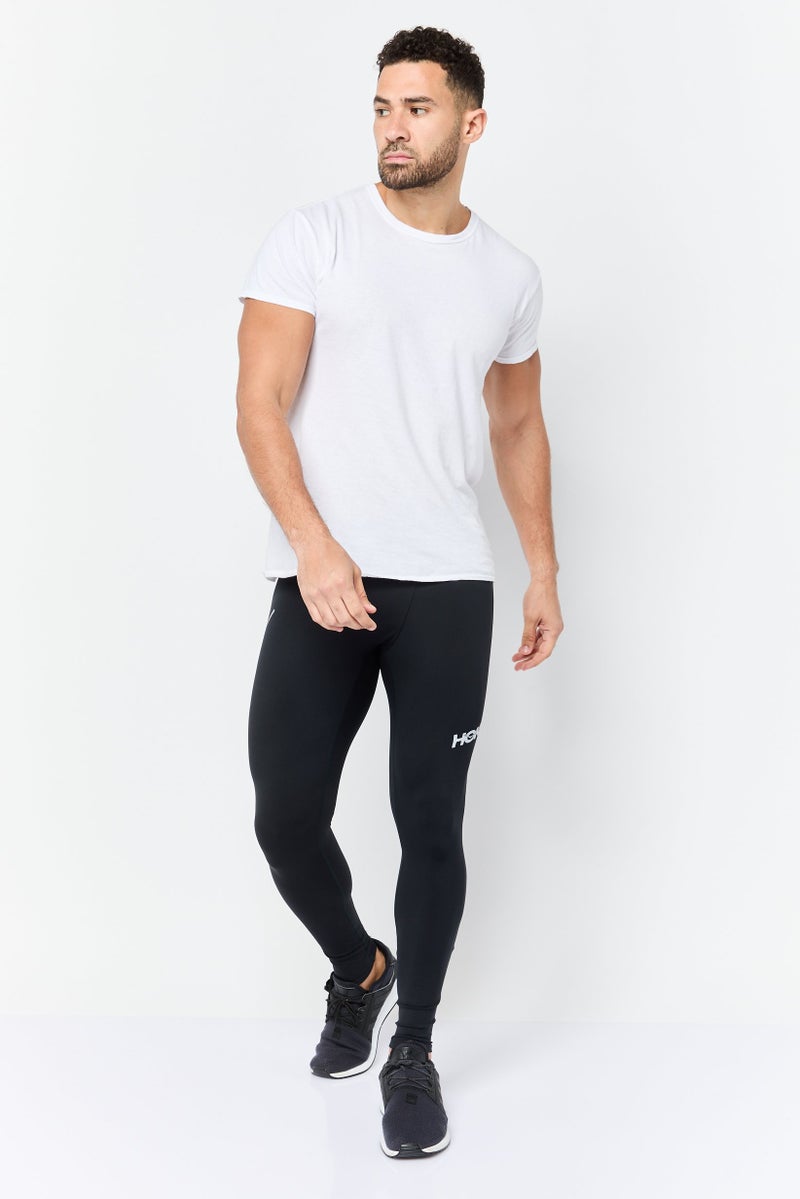 Hoka Men Sportswear Fit Running Tights, Black - Image 2