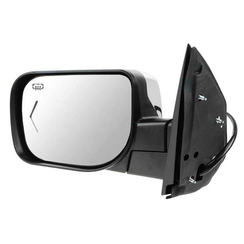 مجموعة مرآة السائق TRQ مع تعديل كهربائي تسخين ذاكرة كروم متوافقة مع 2008-2010 إنفينيتي QX56 2008-2015 نيسان أرمادا 2009-2015 تيتان