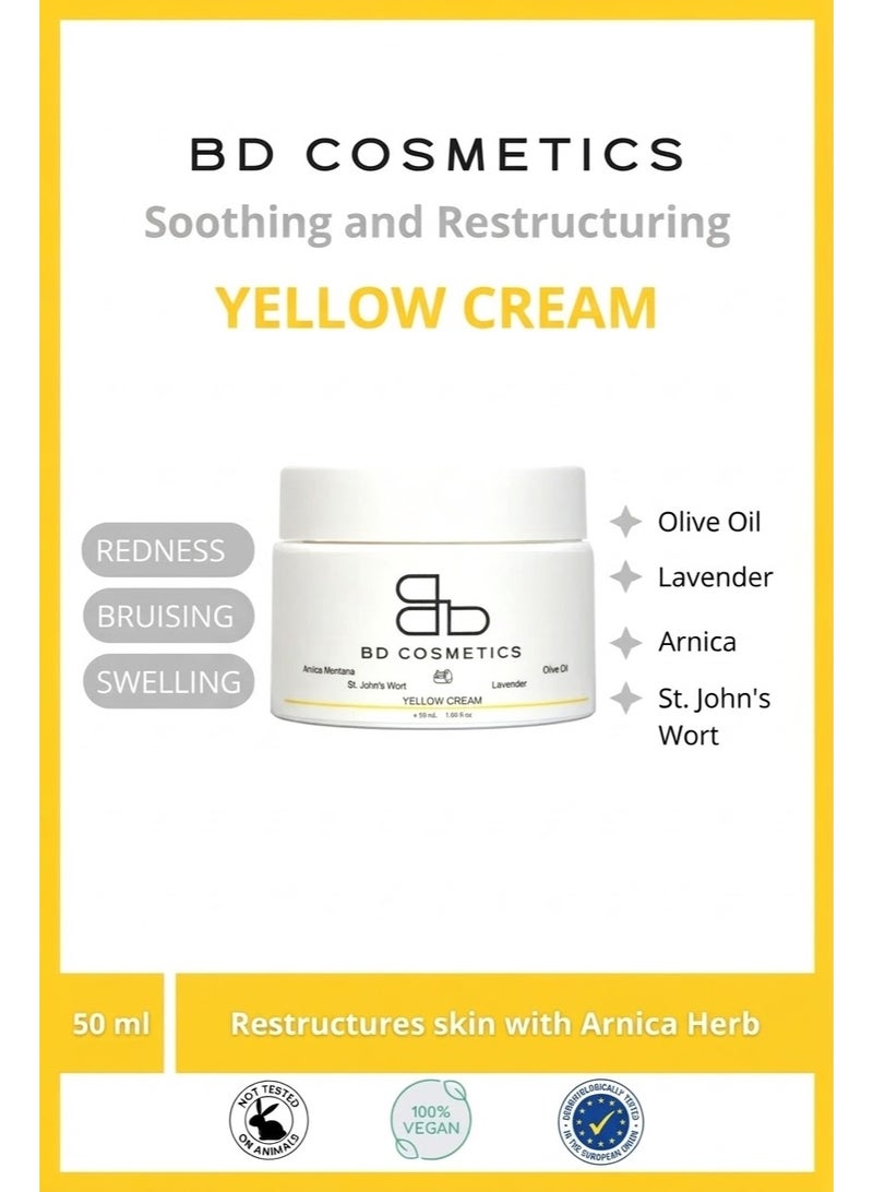 BD Cosmetics Yellow Cream 50mL - Image 1