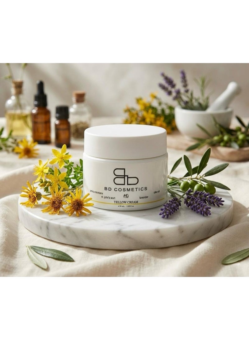 BD Cosmetics Yellow Cream 50mL - Image 2