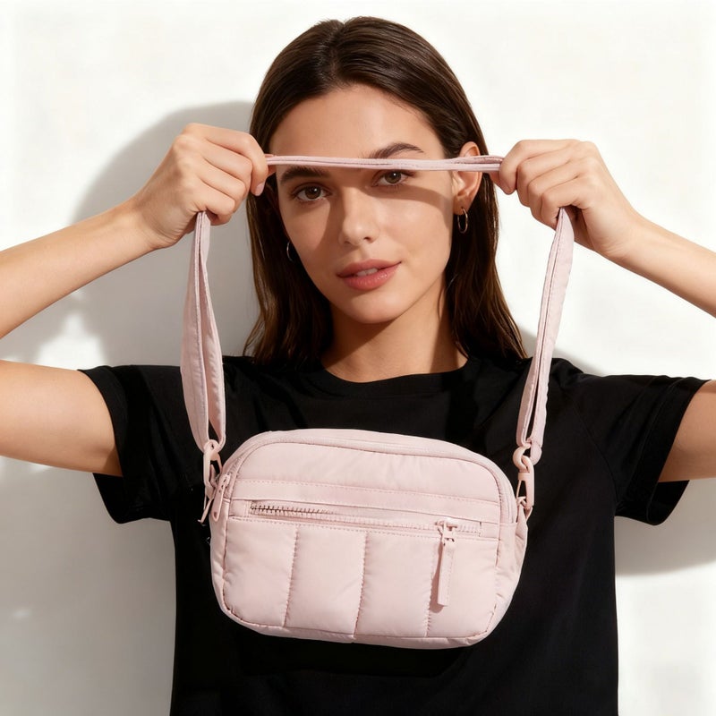 2025 Women's Cloud Lightweight Multi-function Crossbody Waistpack with Large Capacity Phone Pocket - Image 3