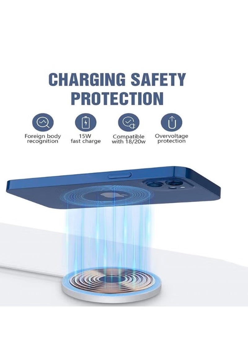 Concretization MagSafe Charger【MFI/UACK Certified】 USB C Fast Charger,Wireless Magnetic Fast PD Charging 15W Compatibility with iPhone 16/15/14,14 Plus,14 Pro,14 Pro Max , 13,12 series,AirPods Pro2 - Image 4