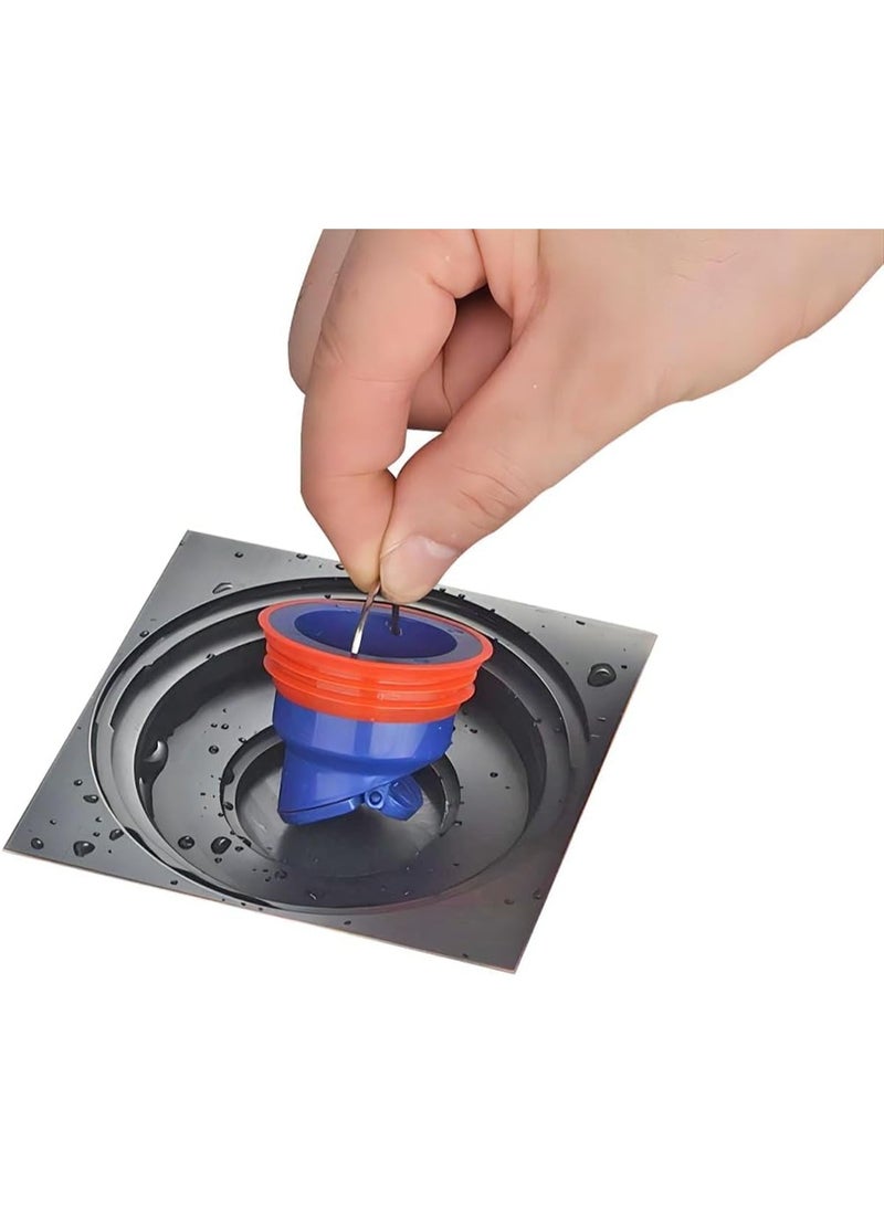 TERRIFI 2 Pack Shower Floor Drain Backflow Preventer, Sewer Core Silicone Anti-Odor Plug, Drain Valve Sewer Core, Universal 50 Tube 40 Tube, Suitable for Kitchen Bathroom - Image 2
