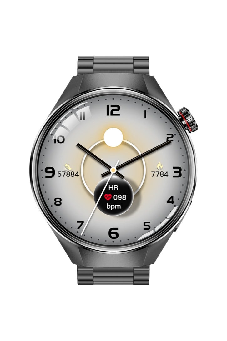 رولستيمي ساعات رجالية ساعات ذكية ساعات رياضية ساعات مغامرات خارجية شاشة لمس بالكامل اتصال بلوتوث مقاومة للماء بطارية طويلة الأمد - Image 2