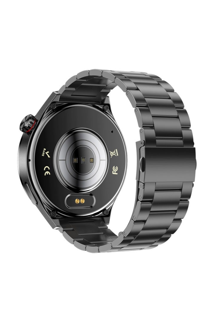 رولستيمي ساعات رجالية ساعات ذكية ساعات رياضية ساعات مغامرات خارجية شاشة لمس بالكامل اتصال بلوتوث مقاومة للماء بطارية طويلة الأمد - Image 5