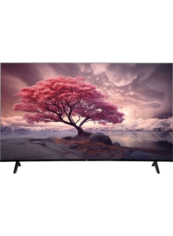 Jac NGLD50JD8131F Smart TV, 50 Inches, UHD, LED, Frameless, Built-in Receiver - Black