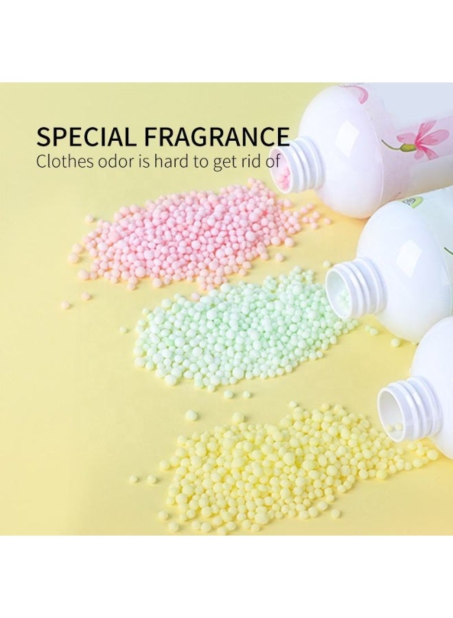 حبوب معطرة للملابس والعناية بالأقمشة – عبوة 220 جرام – معطر للملابس ومثبت رائحة طويل الأمد – بنكهة أزهار أوسمانثوس أولونغ، خوخ ياسمين، برتقال ومشمش – مع عامل تليين للأقمشة ونعومة طبيعية – مناسب للغسيل اليدوي والآلي – آمن على الجلد وذو تركيبة قابلة للذوبان – يحافظ على الأقمشة ناعمة، لامعة وخالية من الكهرباء الساكنة – للعناية بجميع أنواع الملابس، الأقمشة الرقيقة والسميكة، والملاءات والبطانيات - Image 3