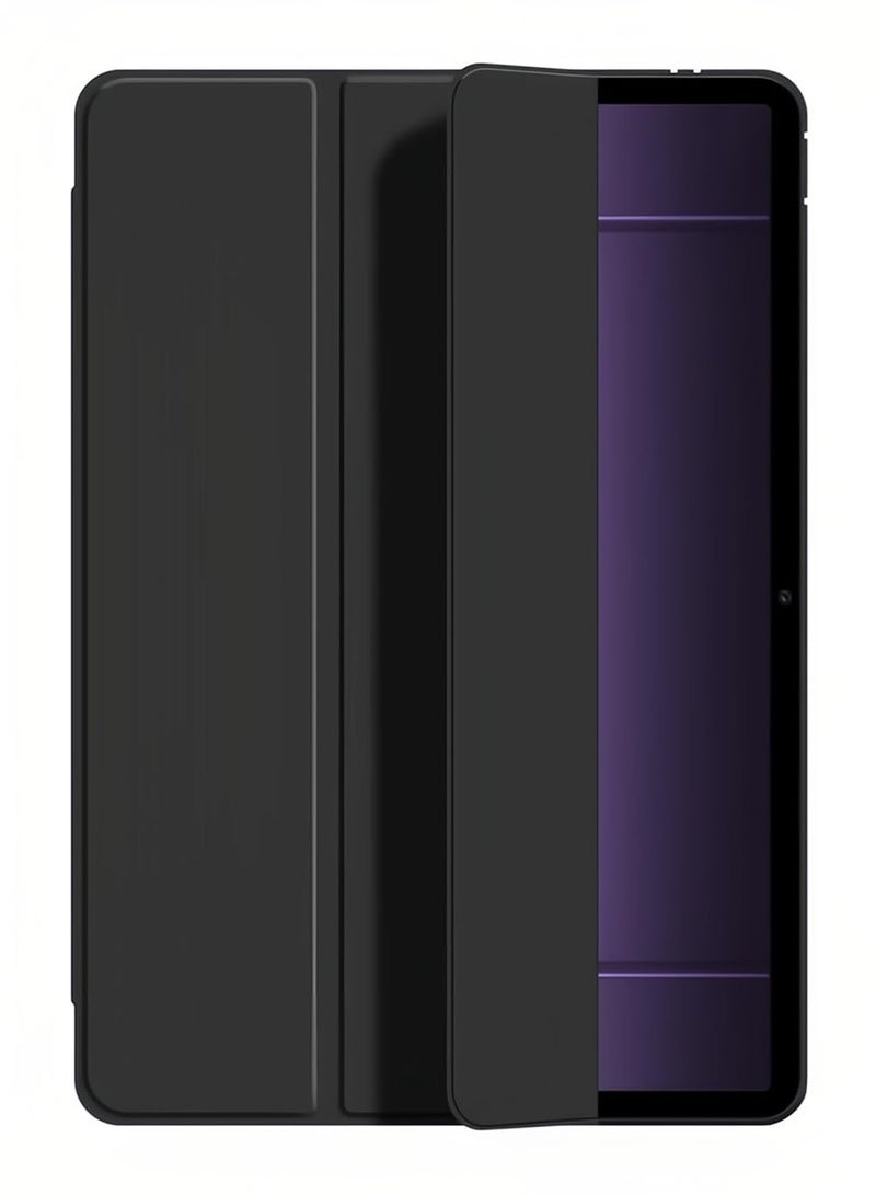 general Case Compatible with OnePlus Pad 3 13.2 inch 2025 Tablet, Slim Three-fold Bracket Protective Cover, Soft Silicone Smart Flip Tablet Case, Automatic Wake/Sleep - Image 1