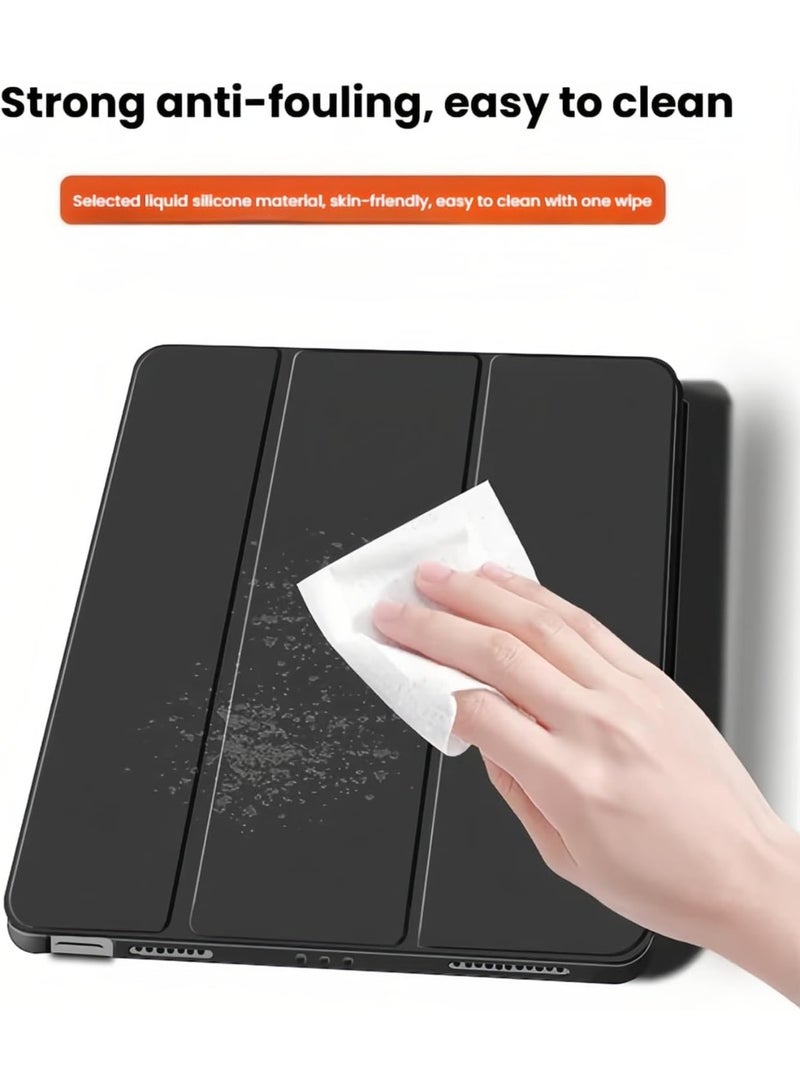 general Case Compatible with OnePlus Pad 3 13.2 inch 2025 Tablet, Slim Three-fold Bracket Protective Cover, Soft Silicone Smart Flip Tablet Case, Automatic Wake/Sleep - Image 5