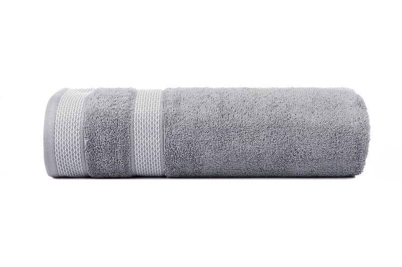 Casa Copenhagen - 25.12 Egyptian Cotton Solitaire 6pcs Hand Towel (40 X 60 cm) Colour :Pink, BlueBird, Black, FeatherGrey,Orange, White - Image 2